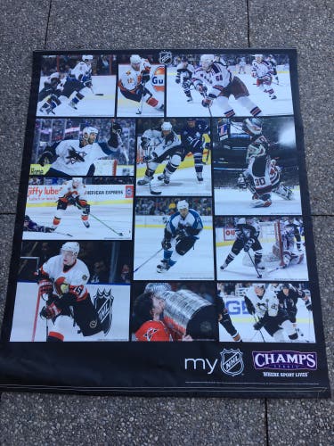 Huge NHL Promo Banner 60 Inches X 48 Inches
