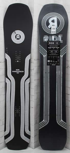 Ride Smokescreen Men's Snowboard 155 cm, All Mountain Directional