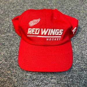 Team Issued Detroit Red Wings Hat #84