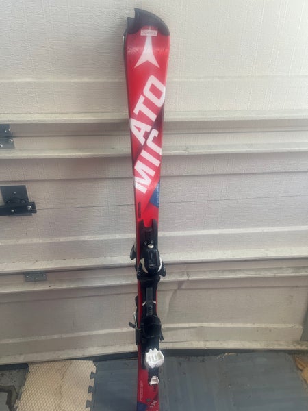 Used Atomic 138 cm Racing Redster SL Skis With Bindings