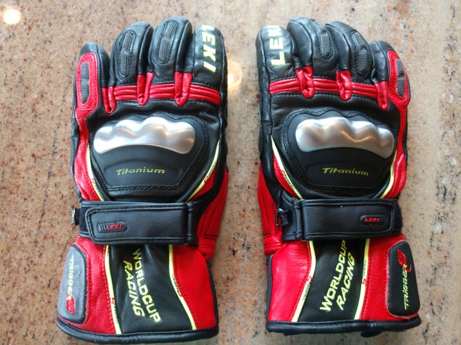Black Used Large Men's Leki Gloves