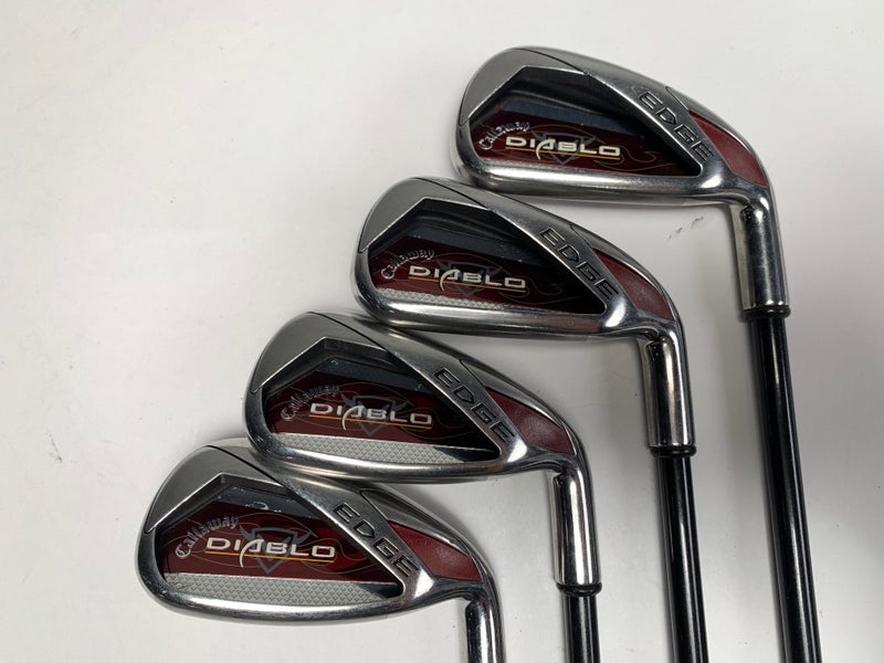 Callaway Diablo Edge Iron Set 6-9 75g Regular Graphite Mens RH