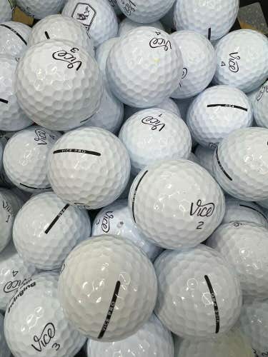 15 White Vice Pro Near Mint AAAA Used Golf Balls