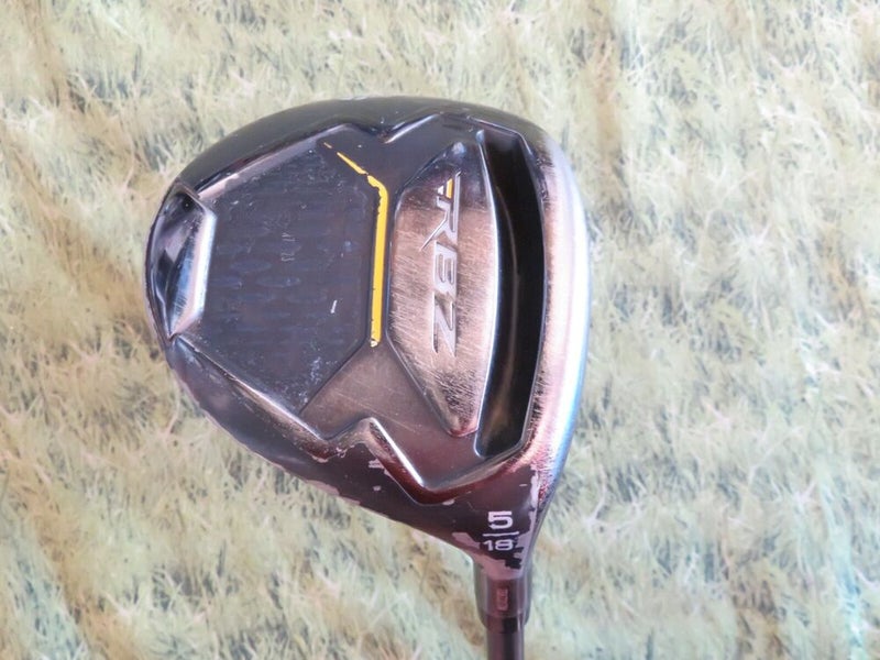 Taylormade RBZ Black 18* 5 Wood Rocketfuel 55 REGULAR -2"