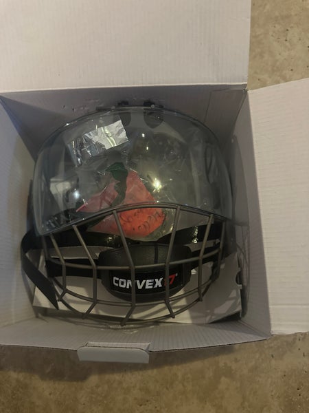 New Large HockeyNinja Ronin Convex 17 Titanium Hybrid Shield