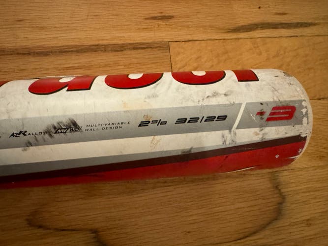 Used 2022 Marucci Alloy CAT X Bat (-3) 29 oz 32"