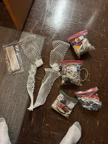 HUGE LOT OF MESH AND STRING
