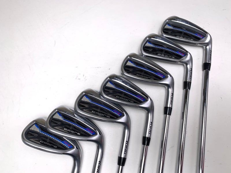 Cobra RAD Speed One Length Iron Set 4-PW+AW+SW Tour 110 Regular No 5 & 7 iron RH