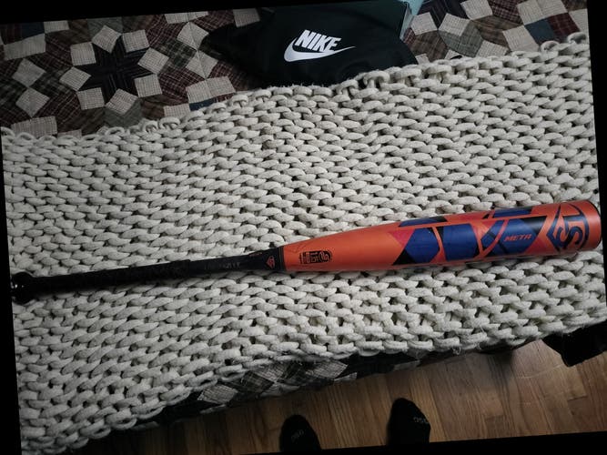 Used USSSA Certified 2022 Louisville Slugger Composite Meta Bat (-8) 23 oz 31"