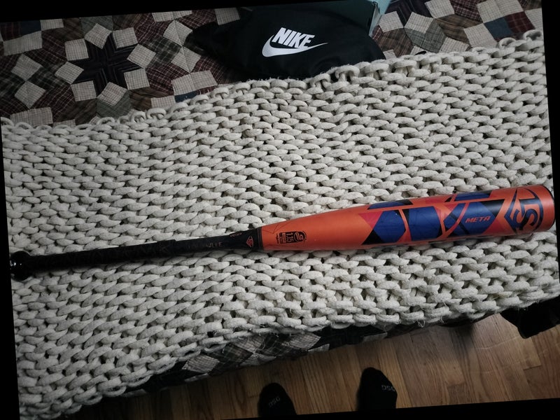 Used USSSA Certified 2022 Louisville Slugger Composite Meta Bat (-8) 23 oz 31"