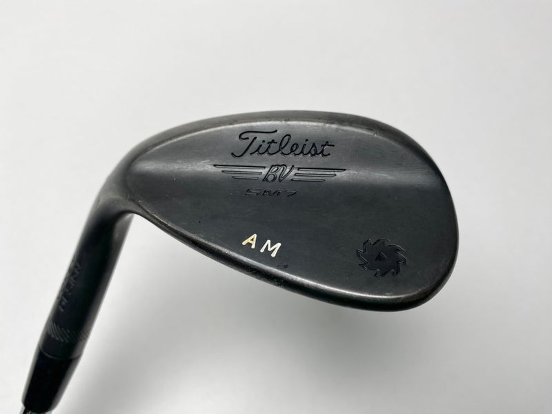 Titleist Vokey SM7 Jet Black Sand Wedge SW 54* 10 S-Grind KBS Tour Stiff LH