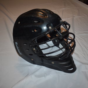Riddell Baseball Catchers Helmet & Mask CH-HS2, Black, Large