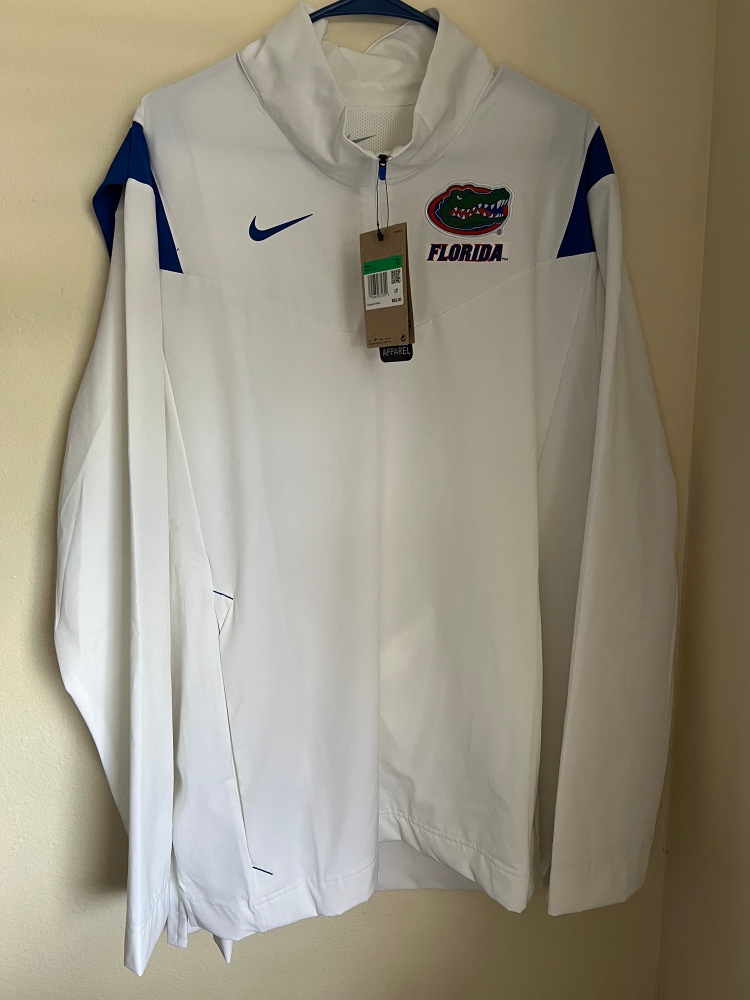 Nike Dri-Fit Florida Gators 1/4 Zip Pullover Jacket Mens Size XL DN6175-100