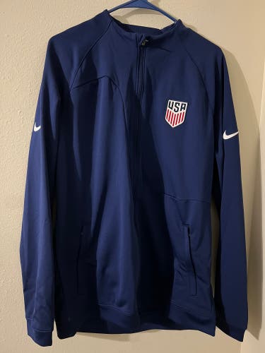 Nike USMNT Academy Pro Dri Fit Soccer Jacket Mens Size Large U.S. National Team DH4752-421