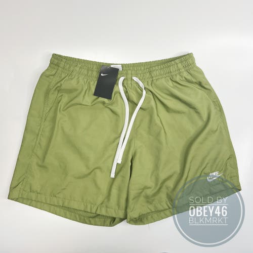 Nike Sportswear Woven Flow Shorts Green NWT Mens  XL