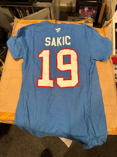 Joe Sakic Quebec Nordiques tee-NWT Multiple sizes