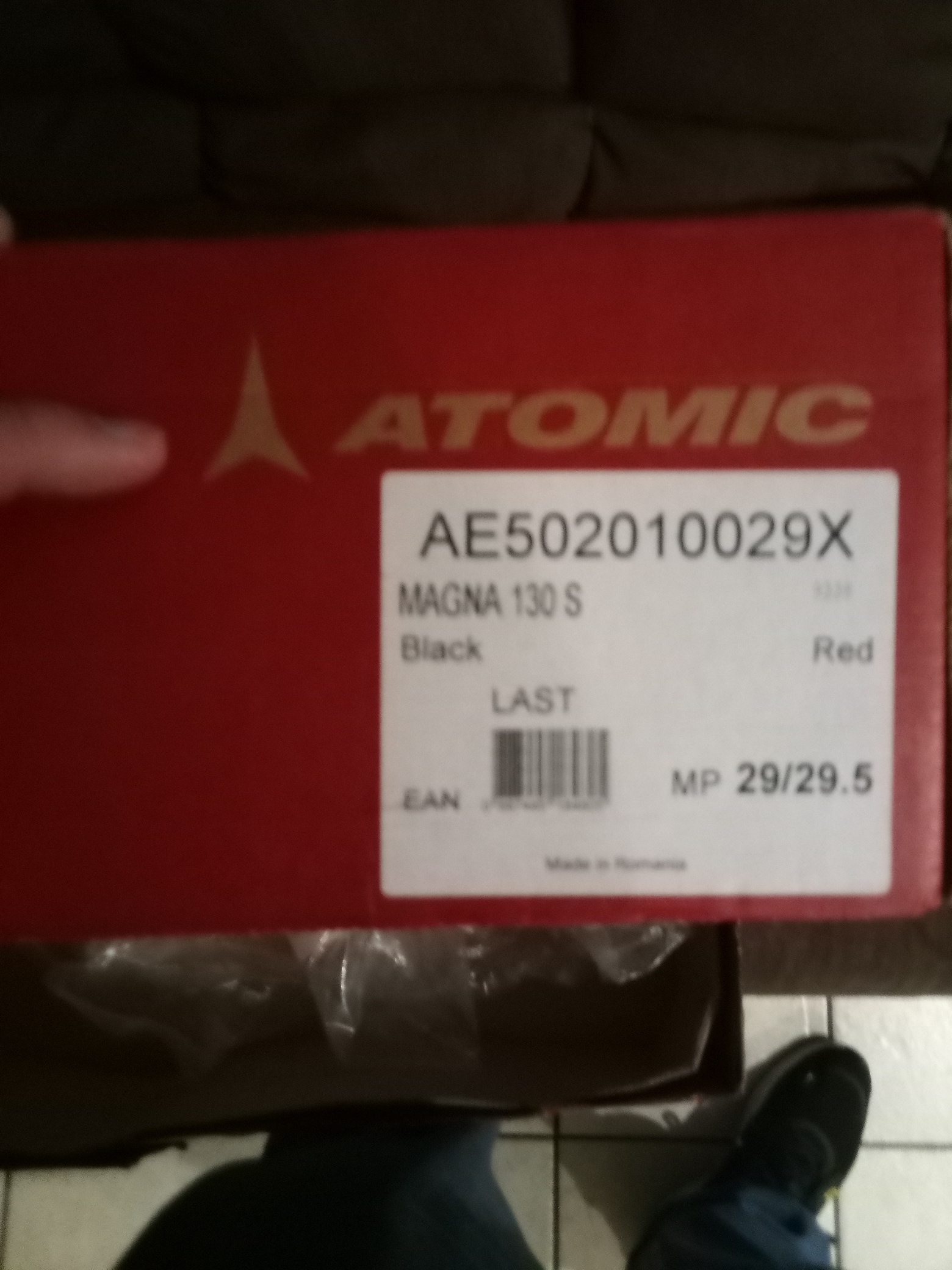 Men's New Atomic Powder Hawx Magna 130 Ski Boots Stiff Flex
