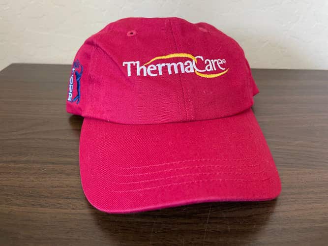 Therma Care PGA TOUR GOLF OFFICIAL BACK PAIN THERAPY Adjustable Strap Cap Hat!