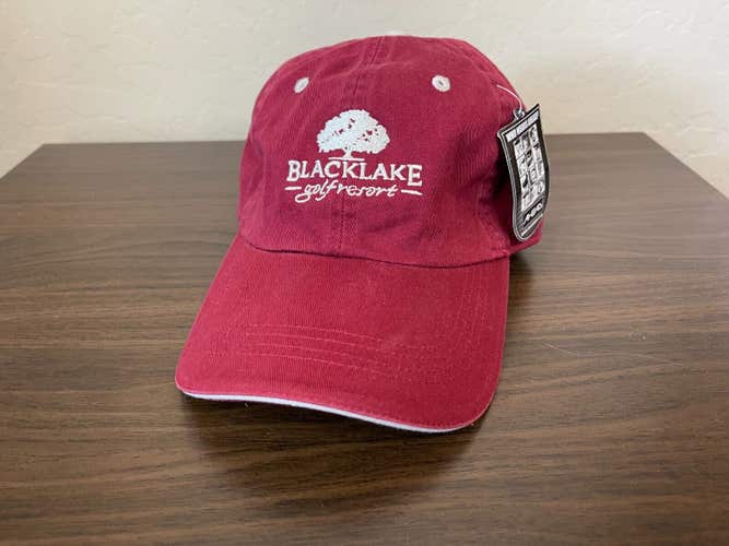 Blacklake Golf Resort NIPOMO, CALIFORNIA Ahead Adjustable Strap Golf Cap Hat!
