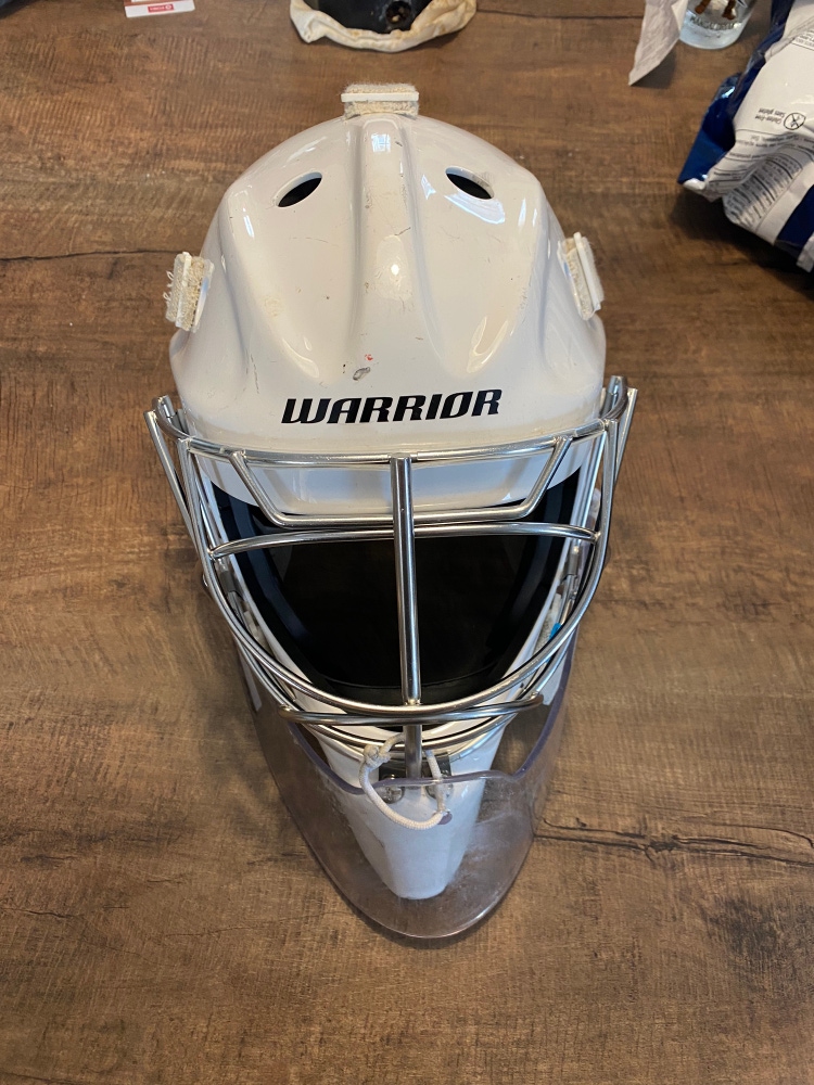 Used Warrior  Ritual F1 Goalie Mask