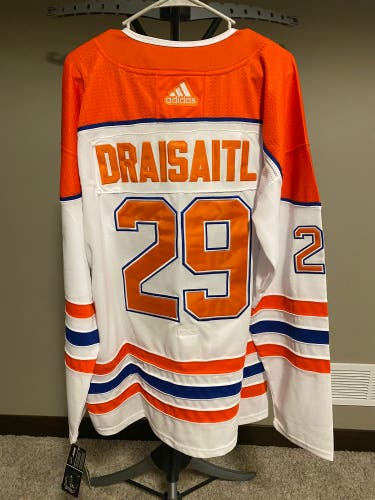 *NEW*   Leon Draisaitl Edmonton Oilers NHL Jersey Size XL 54