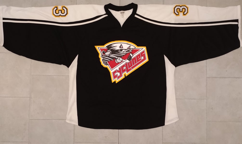 Athletic Knit H7600G Cincinnati " Cyclones"" Style Hockey Jersey - 4XL- NEW