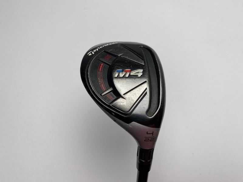 Taylormade M4 4 Hybrid 22* Fujikura Atmos 6R Regular Graphite Mens RH