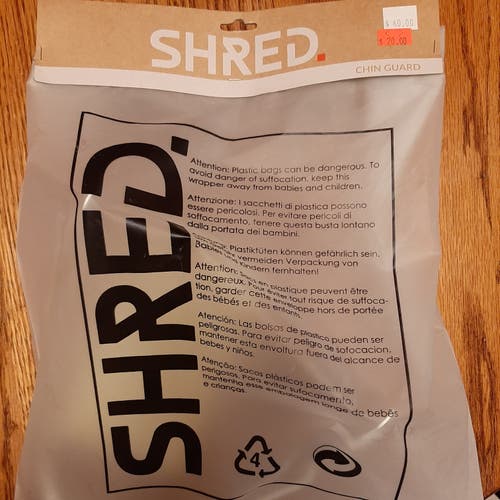 NEW Shred Soft-Ear Chin Guard