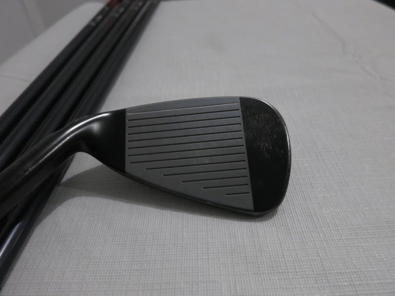 Ping G710 Iron Set - 4-PW, UW - Stiff Flex Graphite - Black Dot