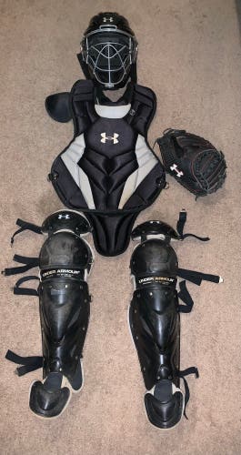 Under Armour Victory Series Catcher's Set with mitt