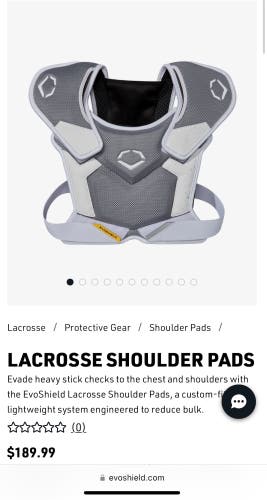 EvoShield Lacrosse Shoulder Pads