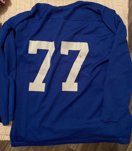 Used Hockey Practice Jersey - Blue