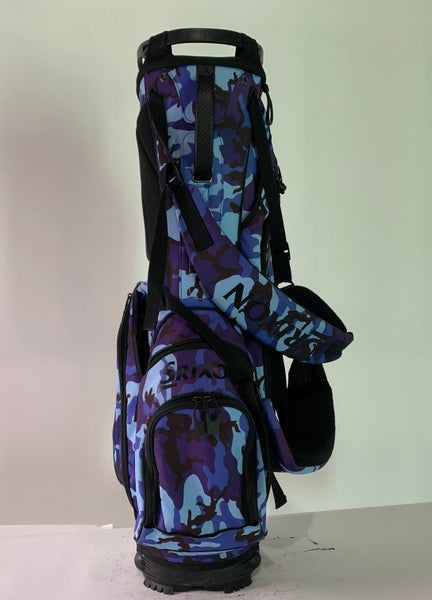 Srixon Srixon Z Camo Stand Bag Blue Black 4-Way Divide Dual Strap Golf Bag