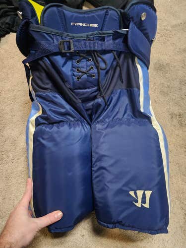 PITTSBURGH PENGUINS Warrior Franchise Blue XL NEW Pro Stock Game Issued Pants