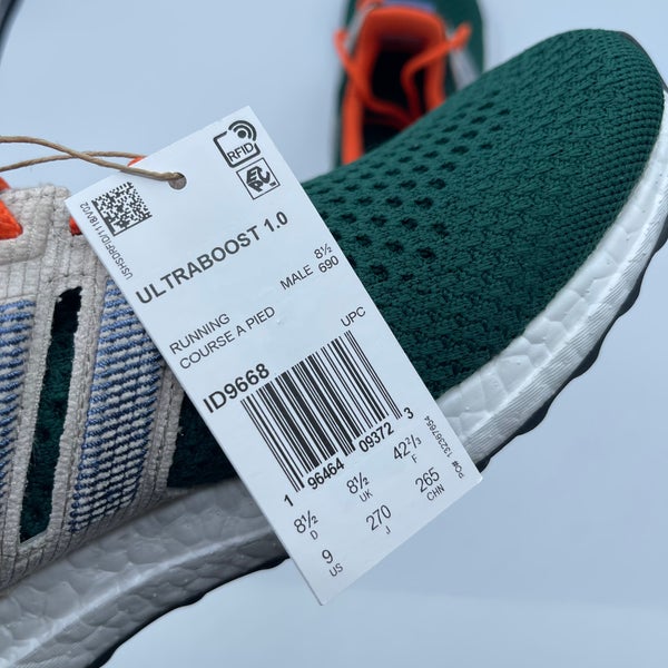 Adidas Ultraboost 1.0 Collegiate Green Wonder Beige Miami ID9668 Men's Sz 9  NWT | SidelineSwap | Buy and Sell on SidelineSwap