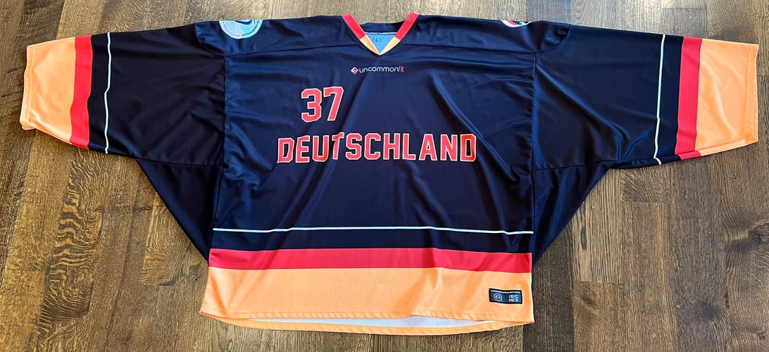 Deutschland Box Lacrosse Goalie Jersey