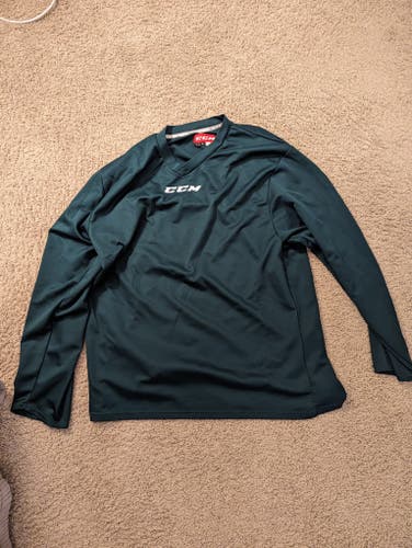 CCM 5000 Jersey Dark Green SR LG