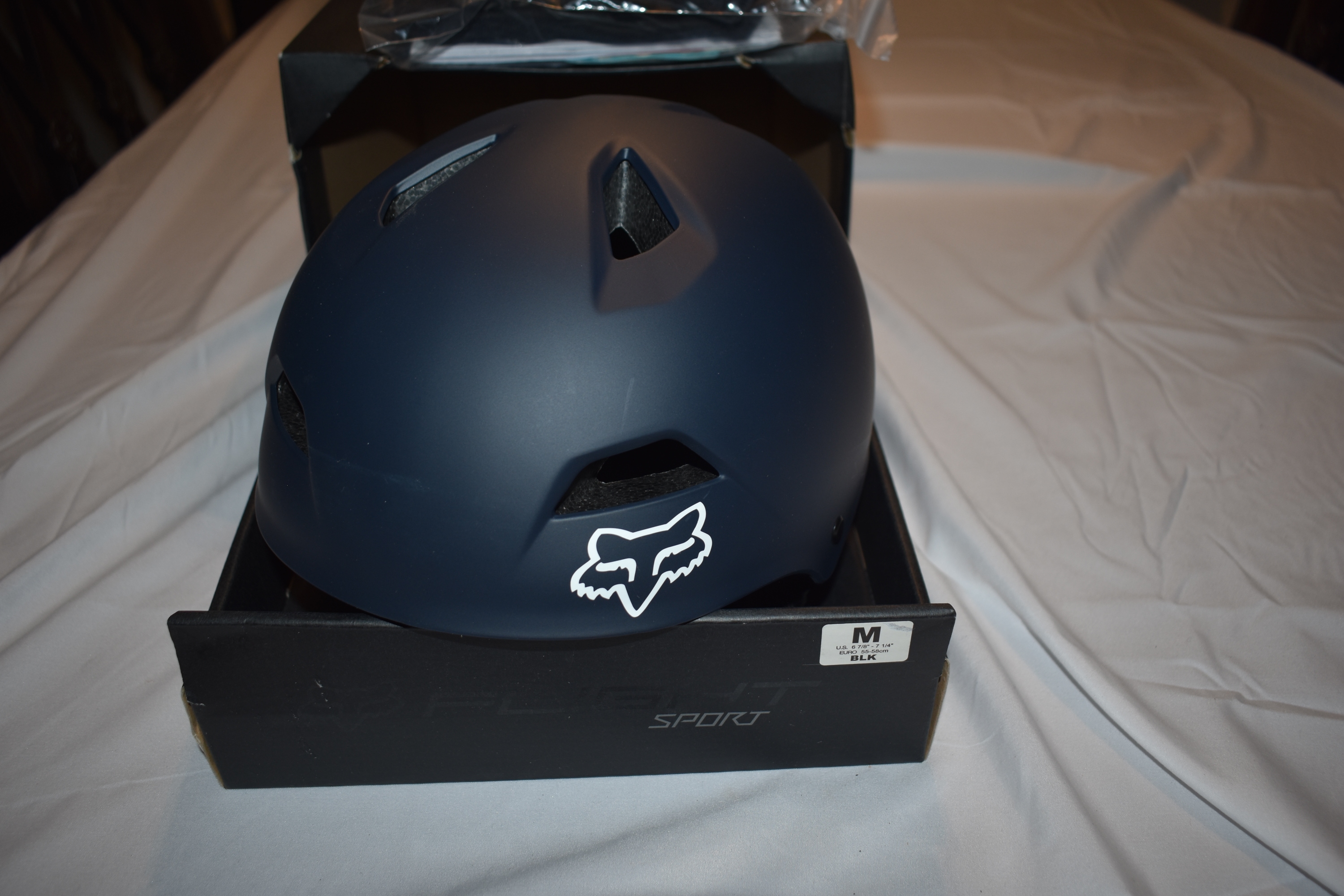 NEW - Fox F11 Flight Sport Performance Helmet, Black, Medium