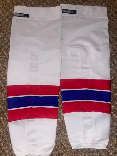 Washington Capitals Winter Classic Alternate Jersey Pro Stock Reebok Socks XL