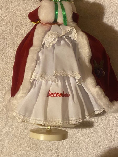 Vintage Brinn 1986 December Christmas Doll