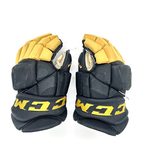 Used Pro Stock CCM HGPJSPP Gloves - Vegas Golden Knights