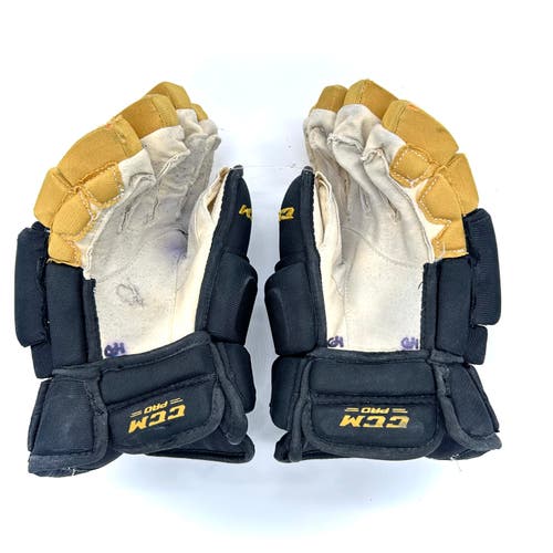 Used Pro Stock CCM HG97 Gloves - Vegas Golden Knights