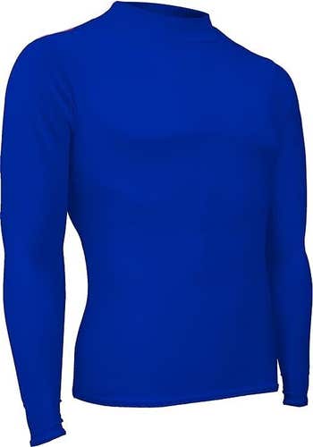 GameGear Youth Unisex Compression CT501Y Size L Royal Blue Long Sleeve Shirt NWT