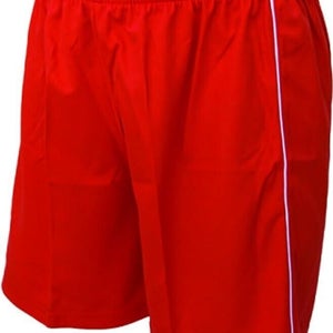 Vizari Adult Mens Dynamo 20036 Size Large Red White Athletic Soccer Shorts NWT