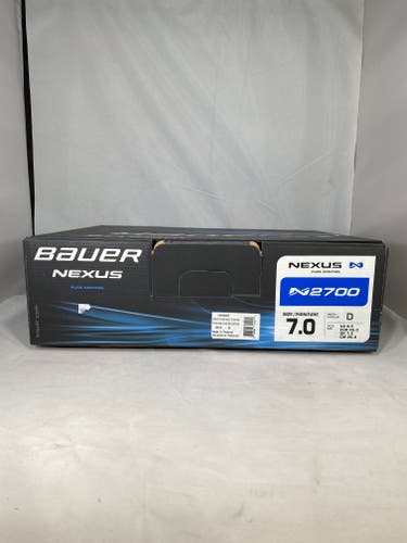 New Senior Bauer Nexus N2700 Hockey Skates Regular Width 7