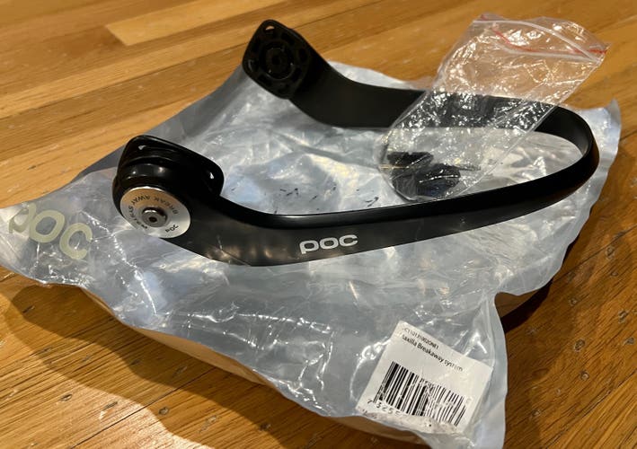POC 22 Maxilla Black Breakaway Chin Guard