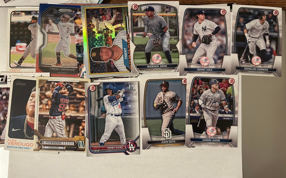 Yankees Lot - Soto, Judge, Rizzo, Grisham, Cole