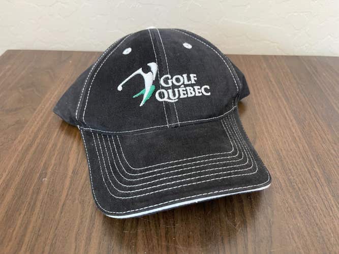 Golf Quebec Canada SUPER AWESOME Golf Destination Adjustable Strap Golf Cap Hat!