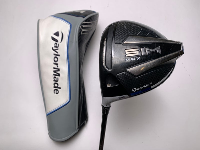 Taylormade SIM MAX Driver 9* Mitsubishi Chemical Kai'li 60g Stiff Graphite LH HC