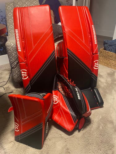 Goalie Pads Warrior G6 Pro+ Full Set 36 + 1